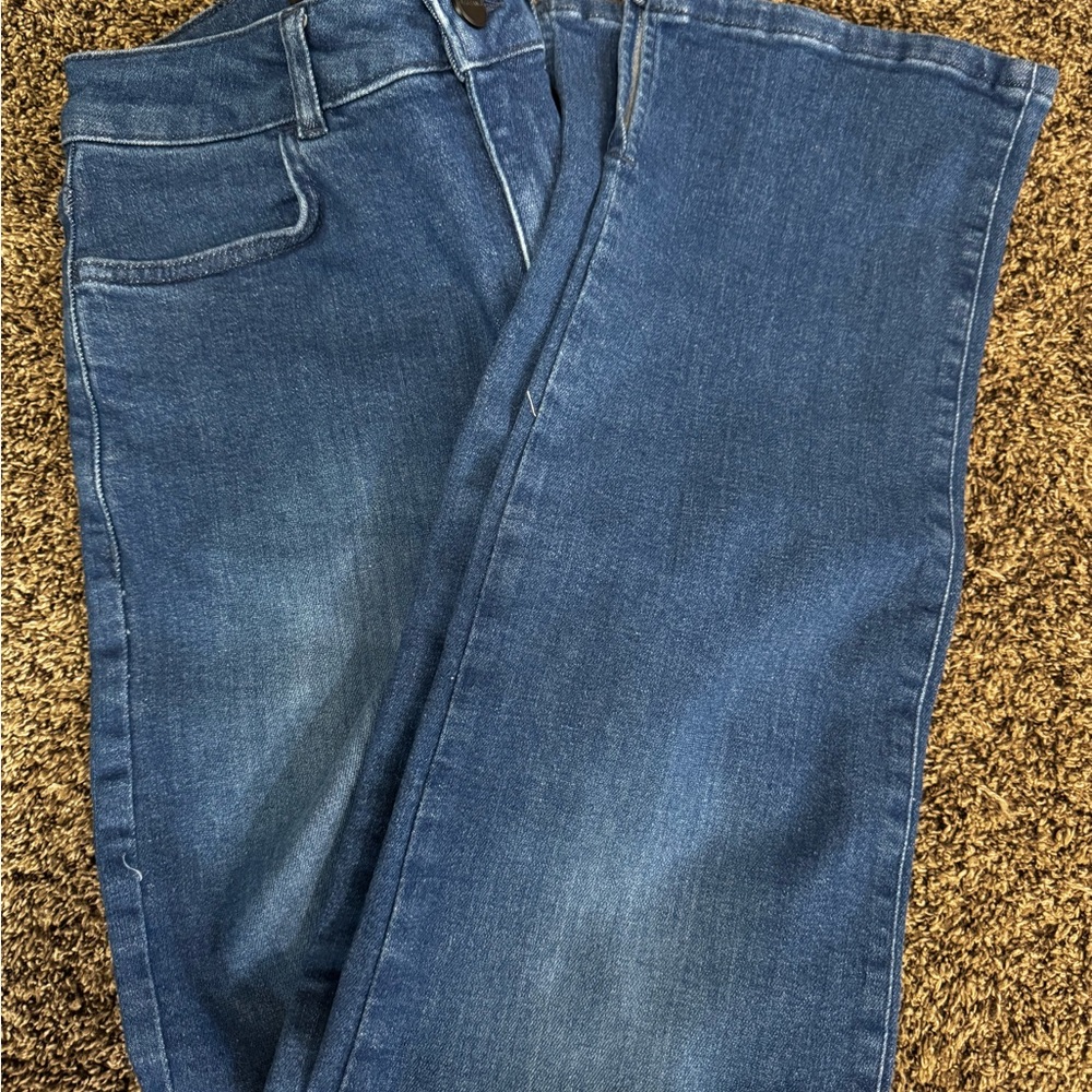 FITJEANS Women's High Rise Jeans - Blue